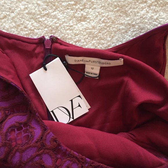 DVF Diane von Furstenberg Geovana Lace Dress - Picture 6 of 7